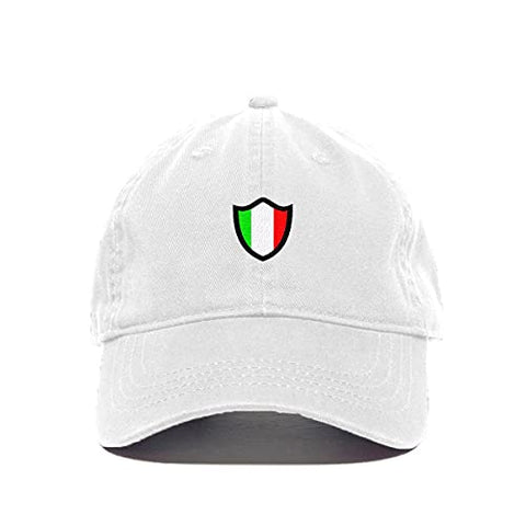 Italy Italian Flag Baseball Cap Embroidered Cotton Adjustable Dad Hat