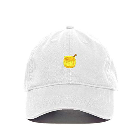 Honey Pot Baseball Cap Embroidered Cotton Adjustable Dad Hat