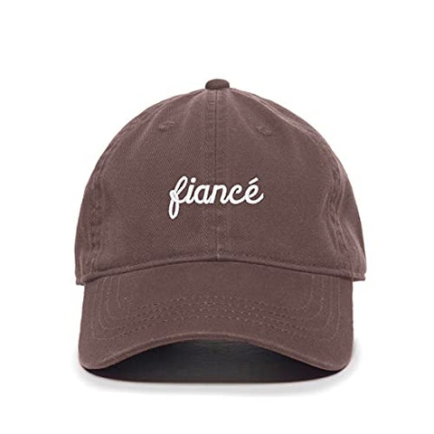 Fiance Baseball Cap Embroidered Cotton Adjustable Dad Hat