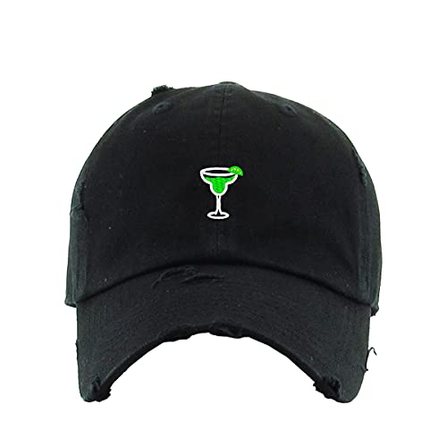 Margarita Vintage Baseball Cap Embroidered Cotton Adjustable Distressed Dad Hat