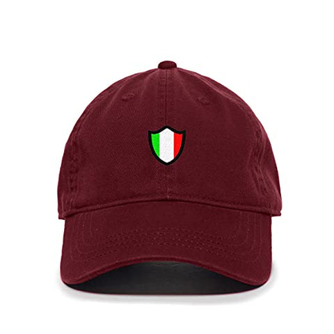 Italy Italian Flag Baseball Cap Embroidered Cotton Adjustable Dad Hat