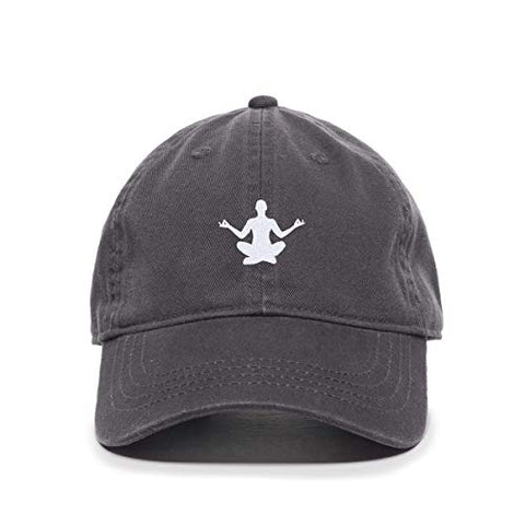 Yoga Baseball Cap Embroidered Cotton Adjustable Dad Hat