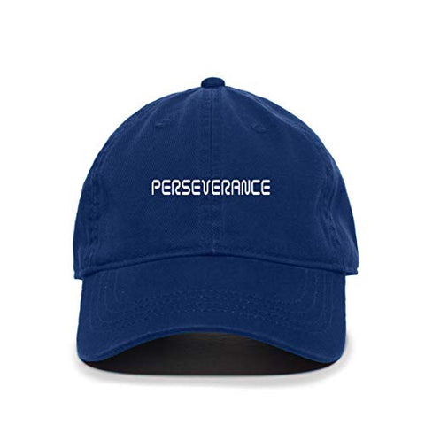 Perseverance Baseball Cap Embroidered Cotton Adjustable Dad Hat