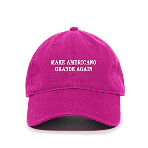 Make Americano Grande Again Baseball Cap Embroidered Cotton Adjustable Dad Hat