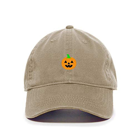 Halloween Pumpkin Baseball Cap Embroidered Cotton Adjustable Dad Hat