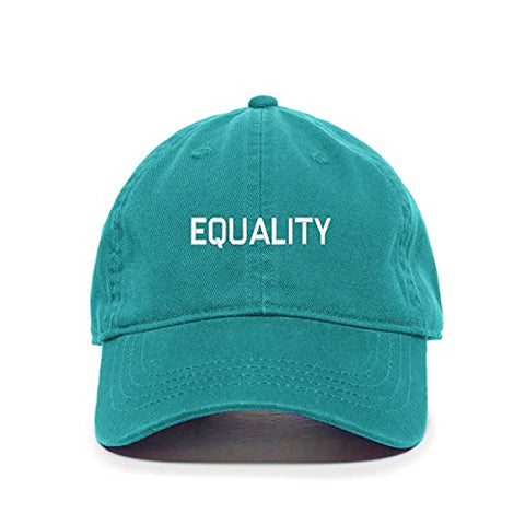 Equality Baseball Cap Embroidered Cotton Adjustable Dad Hat