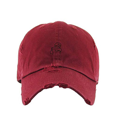 Coughing Guy Vintage Baseball Cap Embroidered Cotton Adjustable Distressed Dad Hat