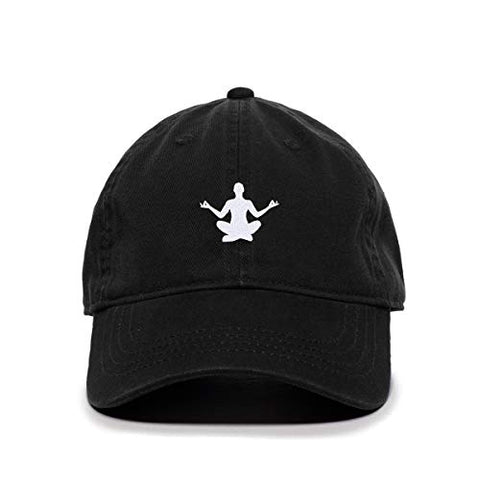 Yoga Baseball Cap Embroidered Cotton Adjustable Dad Hat