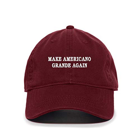 Make Americano Grande Again Baseball Cap Embroidered Cotton Adjustable Dad Hat