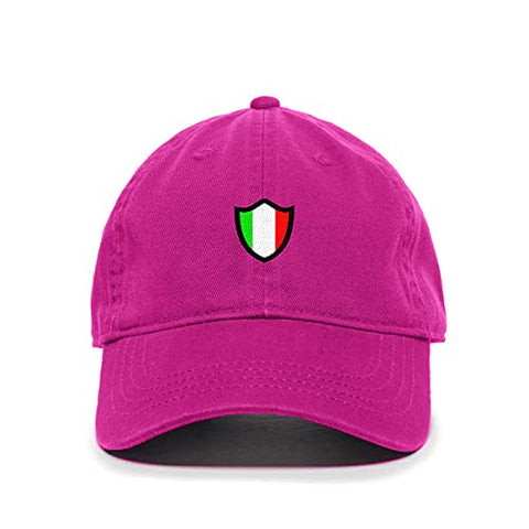 Italy Italian Flag Baseball Cap Embroidered Cotton Adjustable Dad Hat