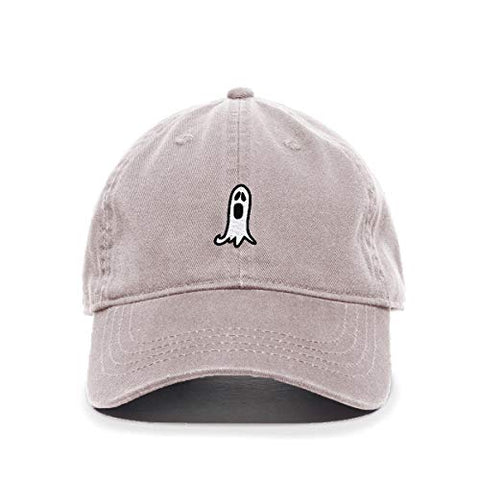 Scary Ghost Screaming Halloween Baseball Cap Embroidered Cotton Adjustable Dad Hat