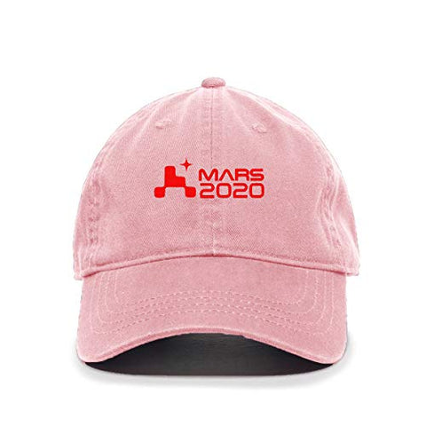 Mars 2020 Rover Logo Baseball Cap Embroidered Cotton Adjustable Dad Hat