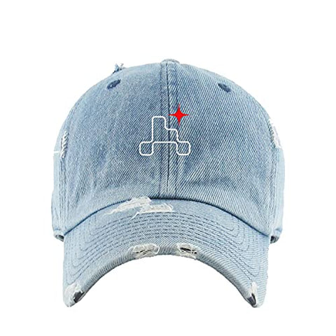 Perseverance Rover Vintage Baseball Cap Embroidered Cotton Adjustable Distressed Dad Hat