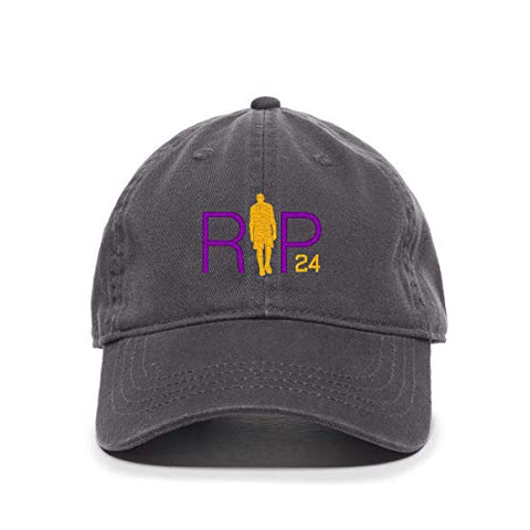 RIP Kobe 24 Baseball Cap Embroidered Cotton Adjustable Dad Hat