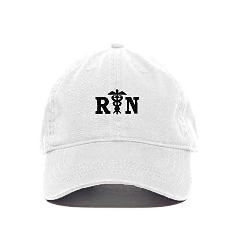 Registered Nurse RN Baseball Cap Embroidered Cotton Adjustable Dad Hat