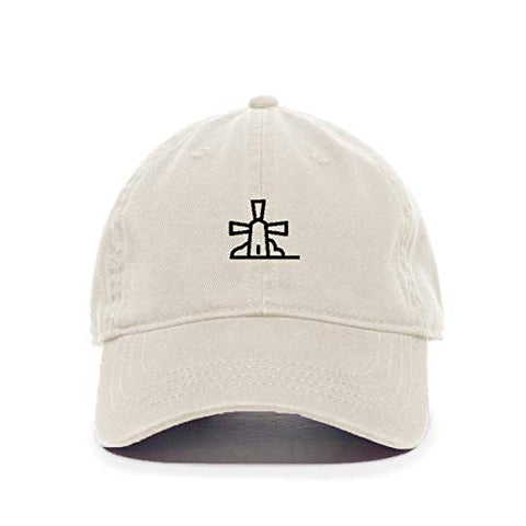 Windmill Baseball Cap Embroidered Cotton Adjustable Dad Hat