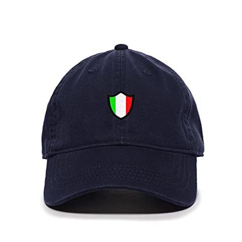 Italy Italian Flag Baseball Cap Embroidered Cotton Adjustable Dad Hat