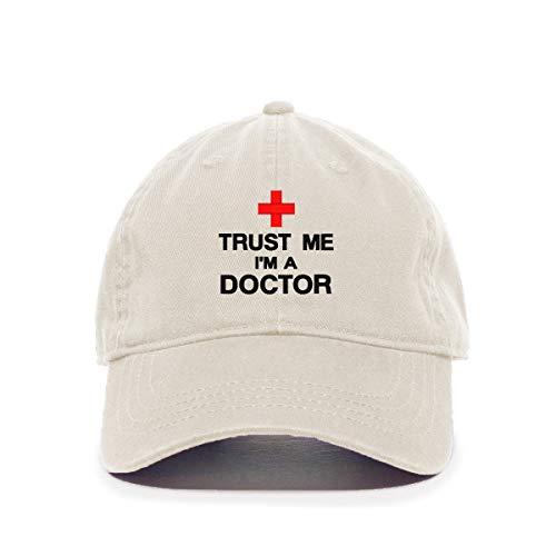 Trust Me I'm A Doctor Baseball Cap Embroidered Cotton Adjustable Dad Hat