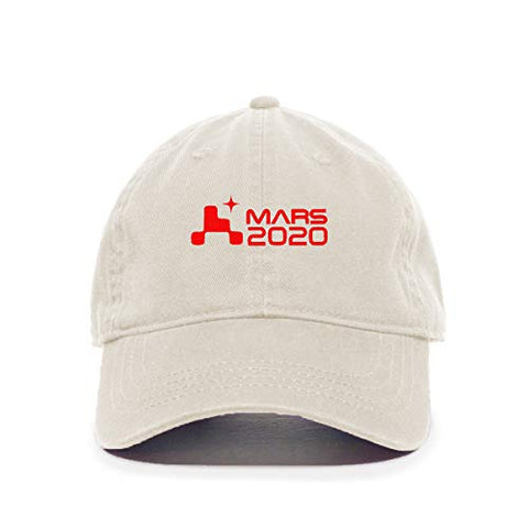 Mars 2020 Rover Logo Baseball Cap Embroidered Cotton Adjustable Dad Hat