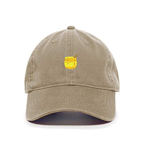 Honey Pot Baseball Cap Embroidered Cotton Adjustable Dad Hat