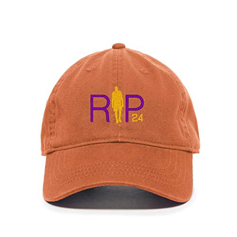 RIP Kobe 24 Baseball Cap Embroidered Cotton Adjustable Dad Hat