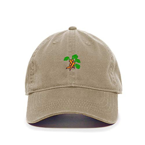 Carrots Baseball Cap Embroidered Cotton Adjustable Dad Hat