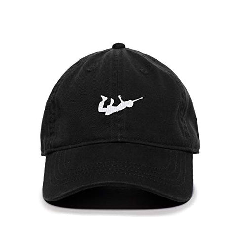 Guy Flying Baseball Cap Embroidered Cotton Adjustable Dad Hat