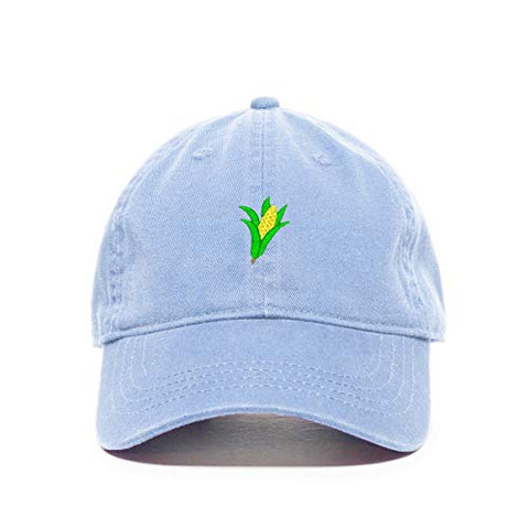 Corn Baseball Cap Embroidered Cotton Adjustable Dad Hat