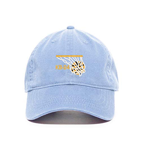 Kobe KB-24 Baseball Cap Embroidered Cotton Adjustable Dad Hat