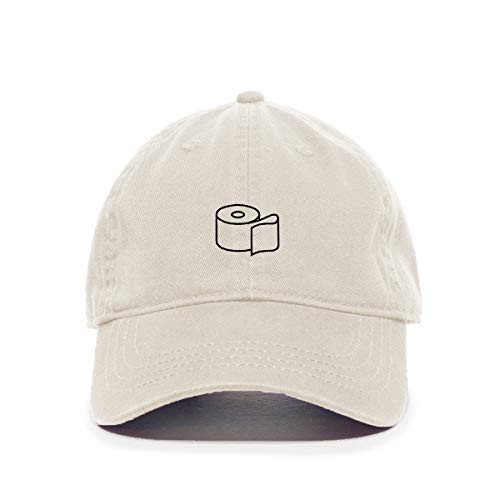 Toilet Paper Baseball Cap Embroidered Cotton Adjustable Dad Hat