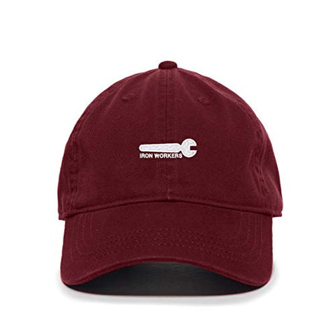 Iron Workers Baseball Cap Embroidered Cotton Adjustable Dad Hat